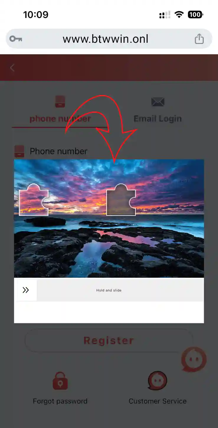 how to login btw win step 05